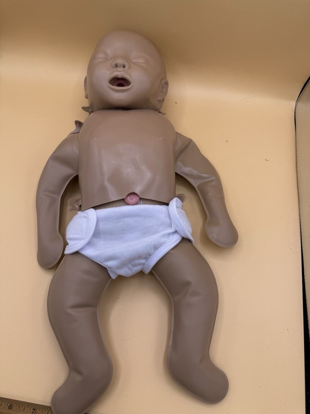 Inflatable Infant CPR Training Manikin Baby First Aid Rescue Breathing Dummy
